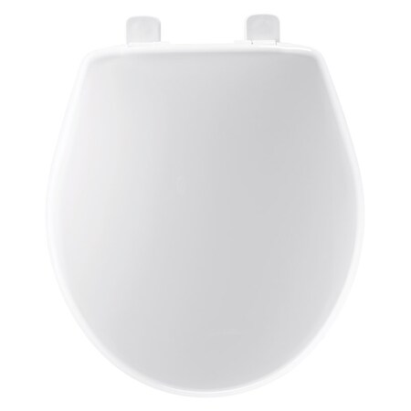 Mayfair Round Tlt St Wht Plstc 84SLOWJ-000
